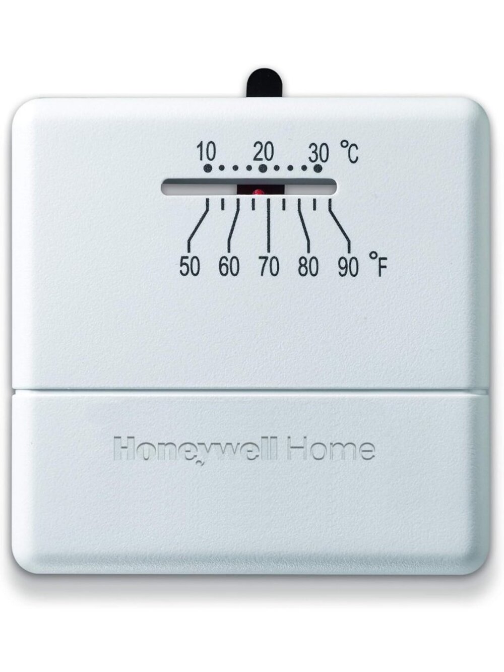 Economy Manual Thermostat, Almond Color, Energy-Saving Home Temperature Control
